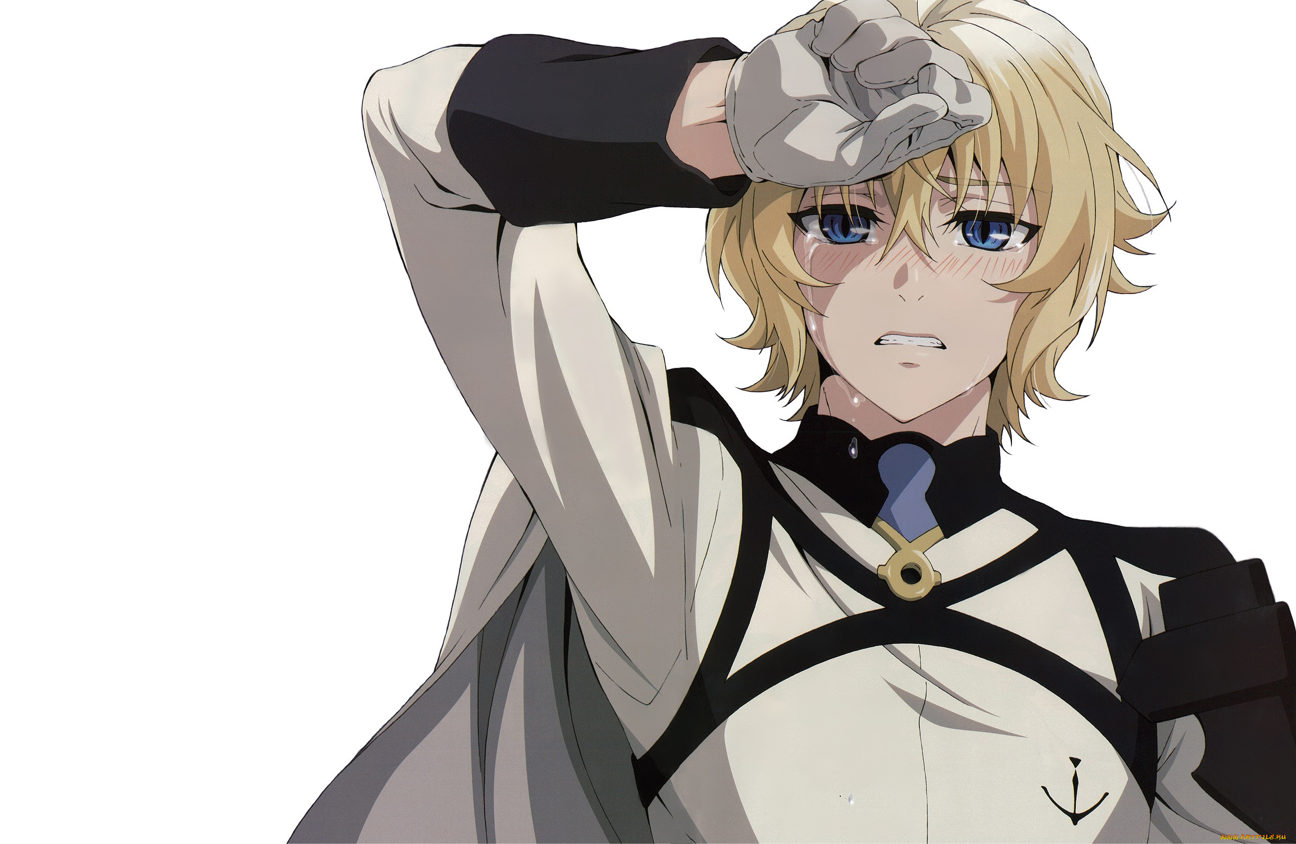 , owari no seraph, hyakuya, mikaela